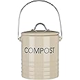 Premier Housewares Compost Bin With Handle - Red - Robert Dyas