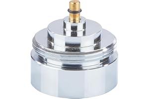 Eurotronic 700102 TA, metalladapter för radiatortermostater (radiatorventilsadapter, lång livslängd, tillbehör för radiatorte