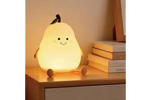Betensh Night Light Children's Bulbs Silicone, Night Light Baby Rechargeable/Touch/Timer, Bulb Lamp, Nursing Light, Children's Bedside Lamp for Girls Boys Gift