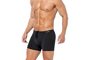 Casey Kevin Maillot de Bain Homme Boxer | Cordon Ajustable & Séchage Rapide | Swimming Trunks