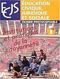 Image de Education civique, juridique et sociale, 1re. Reprofiches