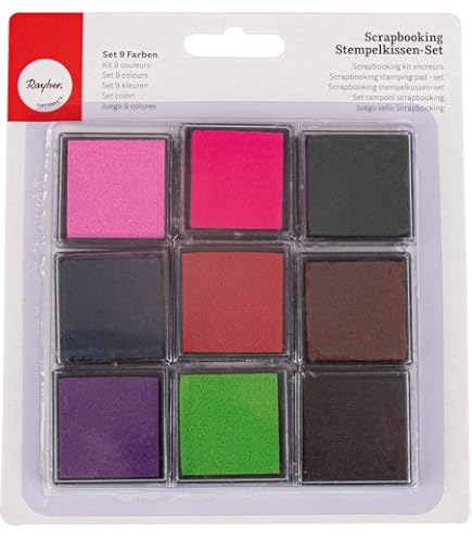 24 Tamponi Colorati Per Timbri - Set Inchiostro Arcobaleno Per Fai Da Te E Bambini - Foto 7