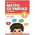 Key2Practice Maths Olympiad For Class 1 : 24 Tests, 600 Math Questions, Activity Based Worksheets