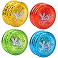 Sam Toys Yoyo Toy with Double Flashing Light, 6.5 cm Size