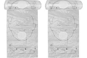 JAUARTA 2 Roll First Responder CPR Barrier Cardiopulmonary Resuscitation Barrier Disposable Face Shield for Emergency Use,CPR Trainer