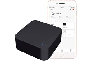 WiFi smart fjärrkontroll smart hem infraröd universell fjärrblaster, en för alla kontroll AC TV DVD CD AUD luftkonditionering