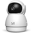Überwachungskamera WLAN 360 Grad,YI Dome Guard 1080p Sicherheitskamera PTZ mit Bewegungserkennung,2-Wege-Audio, Infrarot-Nach