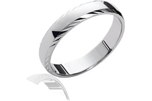 BIGBANGBIJOUX Bague Alliance Homme en Argent 925 rhodié - Tailles au choix - Neuve