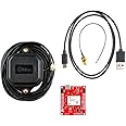 SparkFun GPS-RTK Dead Reckoning Kit (U.FL) - ZED-F9R - GPS Real Time Kinematics - High Precision - Sensor Fusion GPS Board - Dimensions: (1.7in x 2.0in) - Operating Voltage: 5V or 3.3V