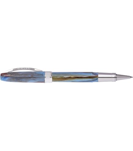 Visconti Füllfederhalter Van Gogh „Dr. Gachet“ – Mittlere Feder, Magnetverschluss, Aus Kunstharz, Made In Italy