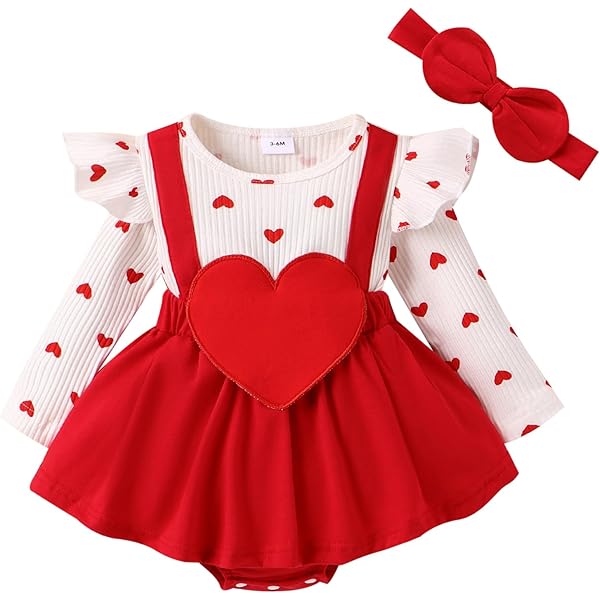 Baby Clothes Newborn Baby Girl Valentine Outfit Valentine Day