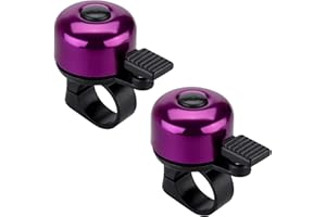JFmall Bike Bell Bicycle Bell with Loud Crisp Clear Sound, Road and Mountain Bike Bell Adults Kids