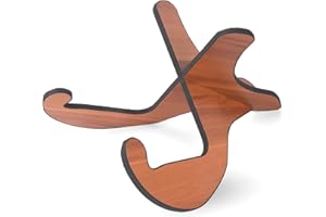 CAIHONG Gitarrenständer Holz Universal X-Rahmen Abnehmbarer Rutschfester Holz Gitarrenständer mit Gummiummantelung Kanten für Akustik Klassische Bass Reise Gitarrenständer (Gitarrenständer)