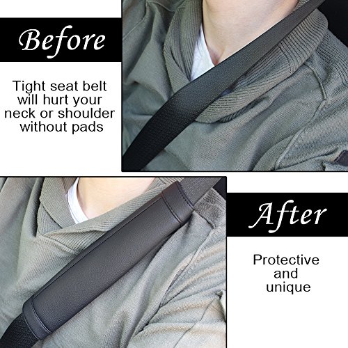 COFIT Gurtpolster 2 Stück Schwarz - 4