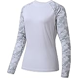 Bassdash Donna UPF 50+ UV Sun Protection T-Shirt a Manica Lunga per la Pesca e l'escursionismo