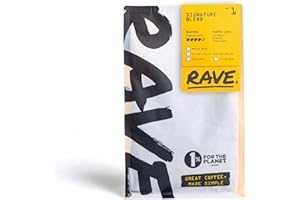 Rave Coffee - Signature Blend Nº 1, Freshly Roasted Whole Beans Coffee 250g
