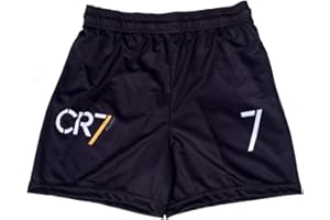 CR7 MUSEU Pantaloncini Cristiano Ronaldo Ufficiali 7 Pantaloncino Ufficiale Adulto Uomo Bambino PANTCR7