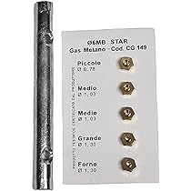 Set 5 Ugelli Gas GPL RYELDOM Per Cucine - Sicuri E Precisi Per Cottura Perfetta - Foto 12