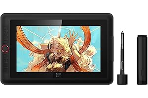 XP-Pen XPPen Artist 13.3 Pro V2 Tablette Graphique Dessin avec Écran Laminé,16K(16384) Niveaux de Pression, Tablette Graphique Portable de 13,3 Pouces, 8 Raccourcis, Compatible avec Windows et macOS