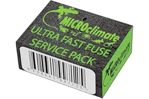Microclimate Reptile Thermostat Spare Ultra Fast Fuse Pack (5)-Vivarium/Terrarium/Lizard/Snake/Spider