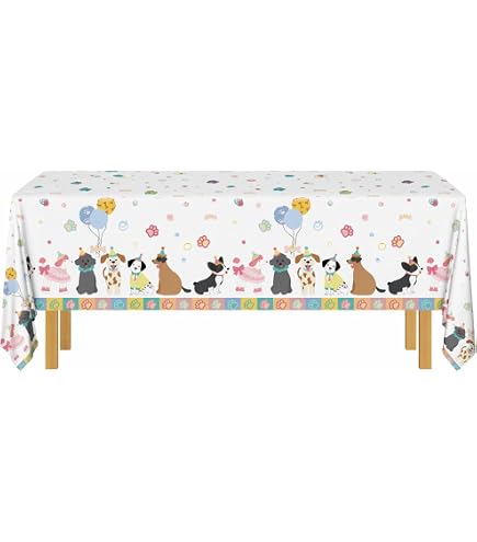 Amscan Prinzessin Tischdecke 120x180 Amscan Prinzessinnen-Tischdecke – 120 X 180 Cm, Aus Kunststoff, Mit Schloss & Blumen, Für Kinderparty