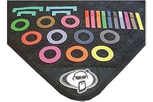 Protection Racket Drum Mat Coloured Markers