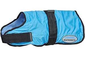 WeatherBeeta Therapy-Tec Cooling Dog Coat, Blue, 65cm