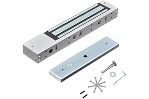 BAUSATZ Magnetic Door Lock - Magnetic Lock Electric Lock 617lb (280kg) Suction Maglock