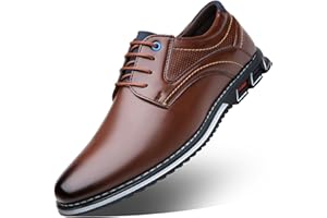 ZHNSHM Chaussures Oxfords et Derbies pour Hommes en Cuir Véritable Léger Durable Élégant et Confortable pour Mariage Bureau et Ville
