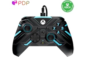PDP Xbox REMATCH GLOW Wired controller TITAN STEEL