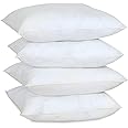50 x 50 cm, 20" x 20" Polyester Hollowfibre Cushion Inners/Pads Value Pack of 4 : Made in the UK by Sleep&Smile