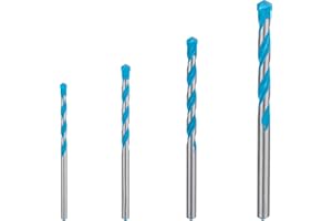 Bosch Professional 4 x Set de brocas Expert CYL-9 MultiConstruction, para Hormigón, 4-8 mm, Accesorios Taladro de impacto rotativo