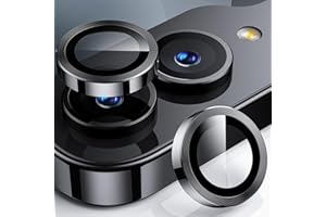 Jurqqer Kameraschutz für Samsung Galaxy Z Flip 7 5G 2025, [Kratzfest & Stabil] 9H Ultradünner Gehärtetes Glas, Kamera Schutz aus Aluminiumlegierung, Einfache Installation Schwarz