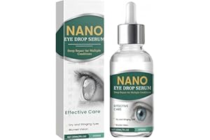 CHUNBIN Nano Eye Drops Serum,Vision Recovery Eyes Drop,Dry Eye Drops for Humans,Relieve Eyes Fatigue Stressed & Tearyeyes,Gentle and Effective,Natural for Dry Eyes,E/yes Care,Rapid Long-Lasting Relief for Dry