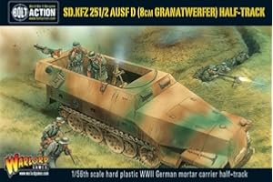 Warlord Games SD.KFZ 251/2 AUSF D (8CM GRANATWERFER) HALF TRACK Action Wargaming Miniatures by Bolt Action