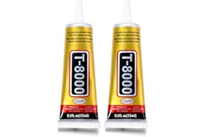 BEAUTHINK T8000 Multifunctional Phone Glue - Clear Contact Adhesive for Phone Screen Repair, Electronics, Jewelry & Multi-Function Fixes, Super Glue, Strong Bonding, Durable, Transparent & Versatile