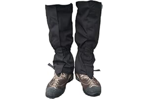 Lotbun Gamaschen Wasserdicht, Gamaschen Wandern, Regengamaschen, Schneegamaschen, Gamaschen Wandern, Gamaschen Herren/Damen, Fahrrad Gamaschen Wasserdicht, Verstellbare Größe