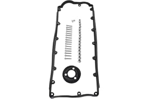 Flynsu - Junta de tapa de válvula + tornillo compatible con Trans-porter T5 T0ua-reg 2.5 TDI AXD BAC 2003-2010 070115315A