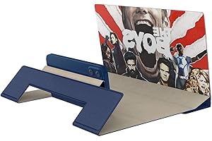 ORETECH 12 '' Loupe d'écran, Portable Amplificateur d'écran Support de Téléphone Agrandisseur Ecran pour Téléphone Intelligent Loupe 3D Adapté pour Regarder des vidéos sur Tous Les Smartphones