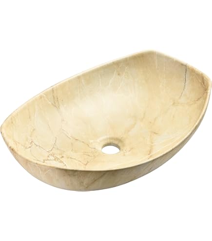 Modernes Aufsatzwaschbecken Oval - Ohne Überlauf Fürs Badezimmer