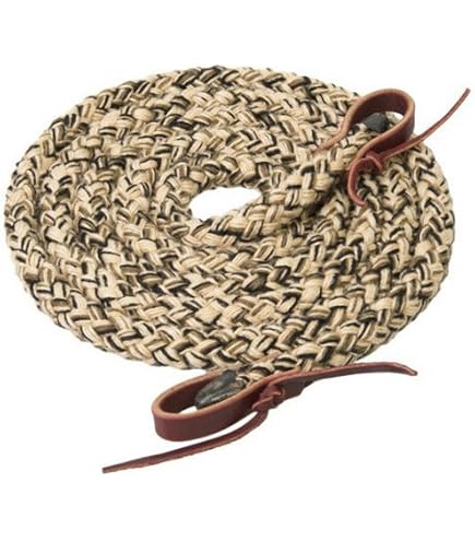 Weaver Imbracatura In Pelle E Alluminio - Cribbing Strap - Colore Russet, Larghezza 2,5 Cm - Ferramenta Nichelata