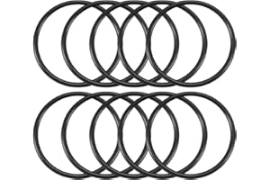 UXCELL sourcingmap Nitrile Rubber O-Rings, 25mm OD 22mm ID 1.5mm Width, Metric Sealing Gasket, Pack of 10