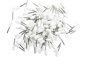 AFELD ELEKTRO Aderendhülsen 0,50mm² weiß, isoliert, 100 Stück