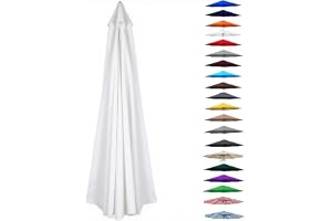 200-400 cm Ersättningsduk Parasoll för 6/8 Ribbor, Ersättande Baldakin för Paraply, Toppöverdrag för utomhusbordsparasoll, Bl