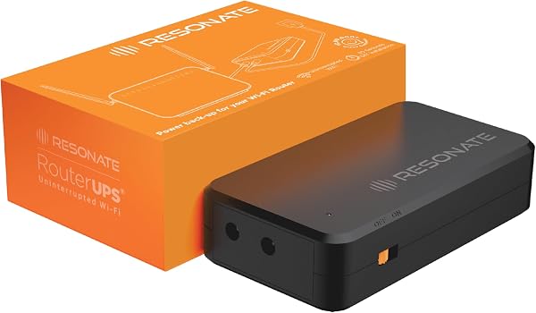 Resonate RouterUPS® Gen2 | Original Router UPS for 12V WiFi Router & Modem…