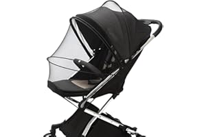ZeYou Zanzariera Passeggino Universale,Capottina Parasole per Passeggino,Zanzariera Universale per Passeggino Tende da Sole 2 in 1per Tende da Sole con Tessuto a Rete Fina, Robusto e Lavabile