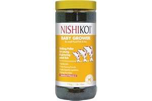 Nishikoi Baby Grower Sinking Food for Small Koi/Pond Fish - Micro Pellets - 750g