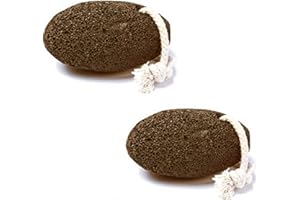 RUKAUF 2x Piedra pómez 10-12 cm Extra Grande Pemsa Pedicura Callos Eliminación De Lava De Volcán