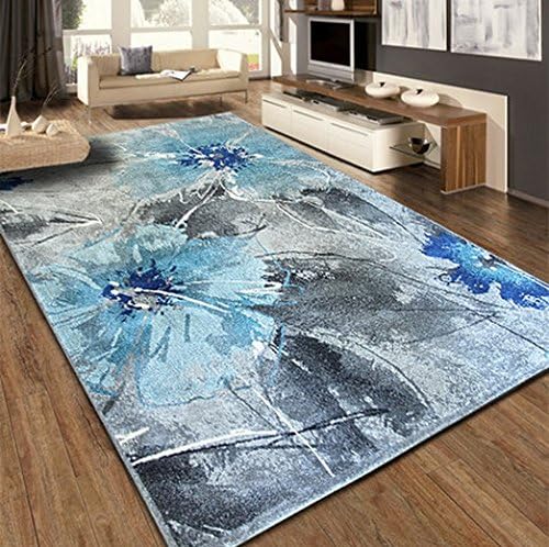 Hall floor mats Bathroom mats Turkish carpet living room coffee table bedroom bedside blanket import artistic creative fashion abstract modern minimalist home (Size: 80 × 120cm) Bathroom carpet Toilet mats ( Color : # 2 )
