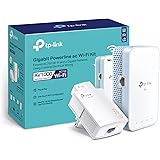 TP-Link CPL WiFi AC 750 Mbps + CPL 1000 Mbps avec Port Ethernet Gigabit, Kit de 2 - Solution idéale pour profiter du service